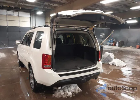 2013 Honda Pilot Touring from USA, damaged, VIN 5FNYF4H91DB045323